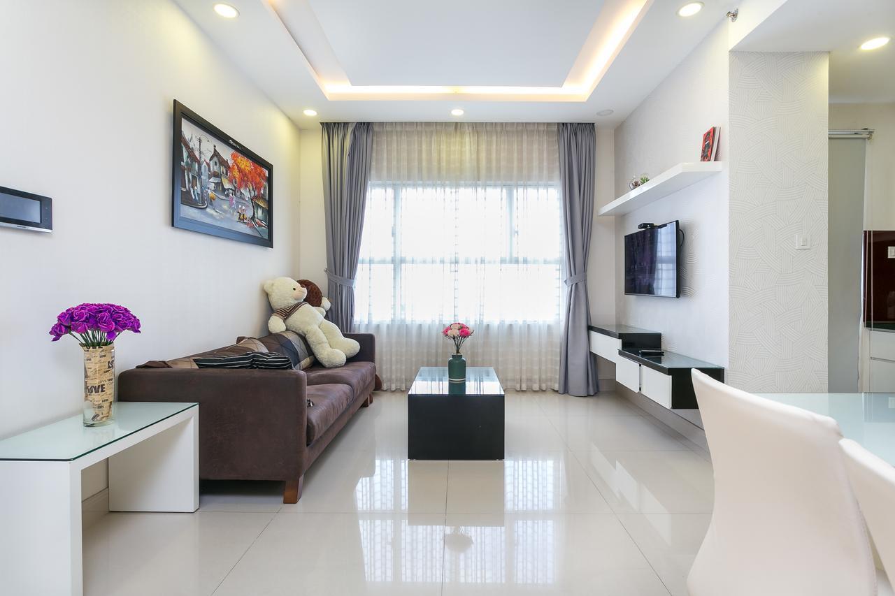 Sunrise City Trang' S Apartment W2-1704 Ho-Chi-Minh-Stadt Exterior foto