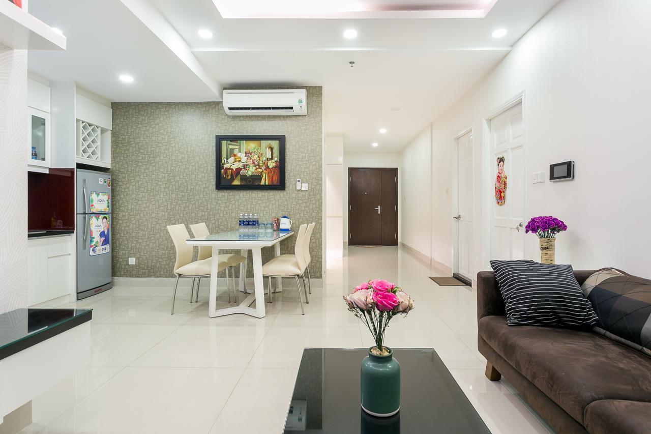 Sunrise City Trang' S Apartment W2-1704 Ho-Chi-Minh-Stadt Exterior foto