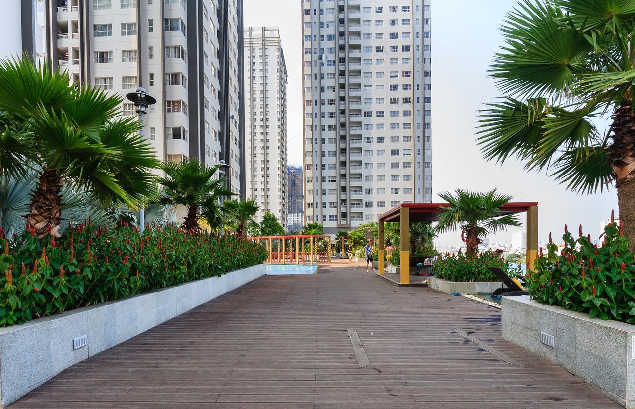 Sunrise City Trang' S Apartment W2-1704 Ho-Chi-Minh-Stadt Exterior foto