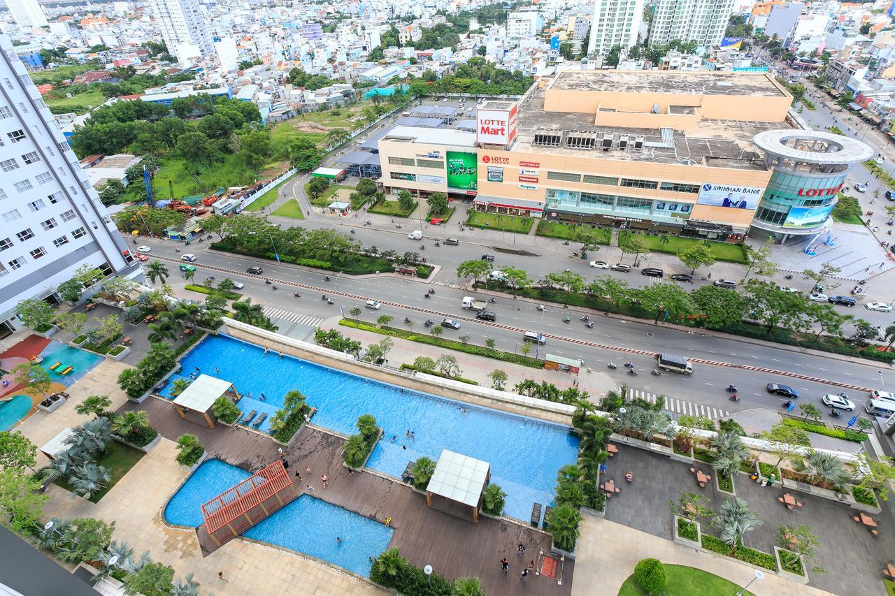 Sunrise City Trang' S Apartment W2-1704 Ho-Chi-Minh-Stadt Exterior foto